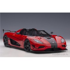 1:18 Масштабная модель Koenigsegg Agera RS (red / black)