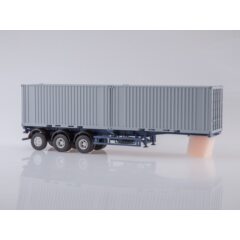 1:43 Масштабная модель Полуприцеп-контейнеровоз МАЗ-938920