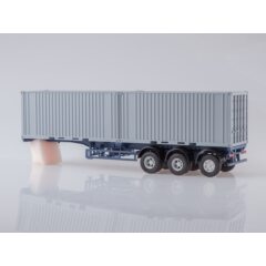 1:43 Масштабная модель Полуприцеп-контейнеровоз МАЗ-938920