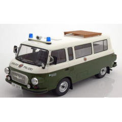 1:18 Масштабная модель BARKAS B1000 Bus "Volkspolizei" (Народная полиция ГДР) 1965 Green/White