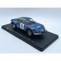 1:24 Масштабная модель RENAULT ALPINE A110 1800 #5 "Alpine Renault" Therier/Jaubert Winner Rally de Portugal 1973