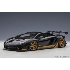 1:18 Масштабная модель Lamborghini Aventador LB Performance (gloss black / gold accents)