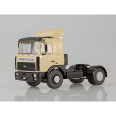 1:43 Масштабная модель МАЗ-5432 седельный тягач, бежевый