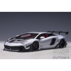 1:18 Масштабная модель Lamborghini Aventador LB Performance (matt metallic silver)