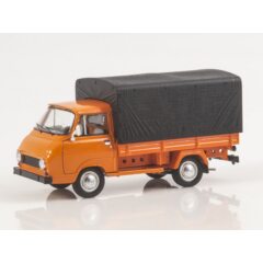 1:43 Масштабная модель Skoda 1203 ROL (1975) бортовой с тентом