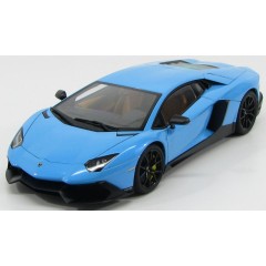 1:18 Масштабная модель Lamborghini Aventador LP720-4 50th Anniversary Edition 2013 Blue (с брелоком)