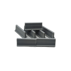 1:64 Дорожный барьер бетонный, набор 7шт