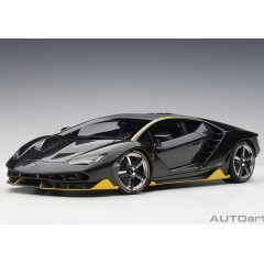 1:18 Масштабная модель Lamborghini Centenario LP770-4 - 2017 (carbon / yellow)