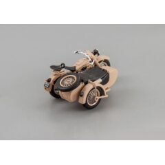 1:43 Масштабная модель Мотоцикл ИМЗ М-72 1955 г. с коляской