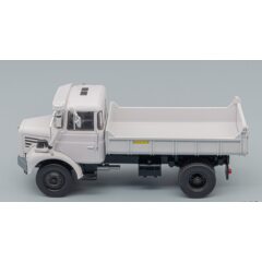 1:43 Масштабная модель BERLIET L62 M3 Truck Cassone Ribaltabile 2-assi 1966 - Movimento Terra, Light Grey