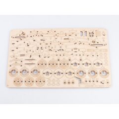 1:43 Сборная модель КАМАЗ-43118 бортовой (ранний)