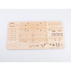 1:43 Сборная модель КАМАЗ-43118 бортовой (ранний)