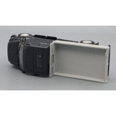 1:43 Масштабная модель ГАЗон C42R31 бортовой, тёмно-серый / серый