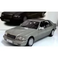1:18 Масштабная модель MERCEDES-BENZ S600 (W140) 1997 Pearl Grey Metallic
