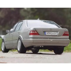 1:18 Масштабная модель MERCEDES-BENZ S600 (W140) 1997 Pearl Grey Metallic