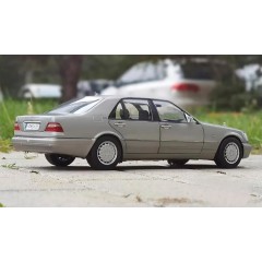 1:18 Масштабная модель MERCEDES-BENZ S600 (W140) 1997 Pearl Grey Metallic