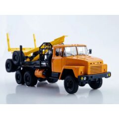 1:43 Легендарные грузовики СССР №73 - КРАЗ-6437 лесовоз