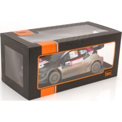 1:18 Масштабная модель TOYOTA GR Yaris Rally1 Hybrid #69 "Toyota Gazoo Racing WRT" Rovanpera/Halttunen 2 место Safary Rally Чемпион мира 2023 (загрязненная версия)