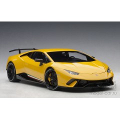 1:18 Масштабная модель Lamborghini Huracan P640-4 Performante - 2017 (yellow)