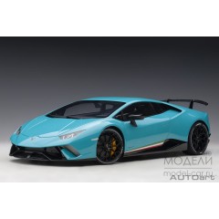 1:12 Масштабная модель Lamborghini Huracan Performante - 2017 (blue)