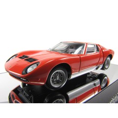 1:43 Масштабная модель Lamborghini Miura SV 1971 (Orange) (открывающиеся капот и багажник)