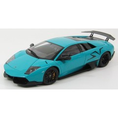 1:18 Масштабная модель Lamborghini Murcielago LP670-4 SV (Turquoise Blue) 2009