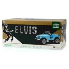 1:18 Масштабная модель JEEP CJ-5 4х4 Elvis Presley 1954 Sierra Blue