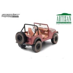 1:18 Масштабная модель JEEP CJ-7 4х4 "Animal Preserve" 1981 Red (из телесериала 'Команда А")