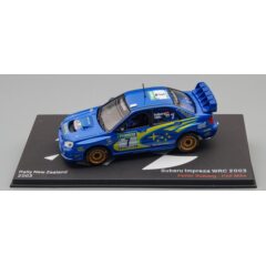 1:43 Масштабная модель SUBARU Impreza Wrc N 7 Rally New Zealand (2003) P.Solberg - P.Mills, Blue Met Yellow