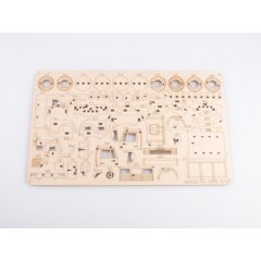 1:43 Сборная модель КАМАЗ-65115 (ранняя кабина) самосвал