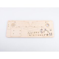 1:43 Сборная модель КАМАЗ-65115 (ранняя кабина) самосвал