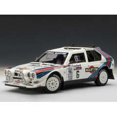 1:18 Масштабная модель Lancia S4 RAC Rally 1985 Winner #6 (Toivonen, Wilson)