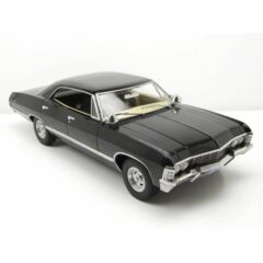 1:18 Масштабная модель CHEVROLET Impala Sport Sedan 1967 Black (из телесериала "Supernatural")