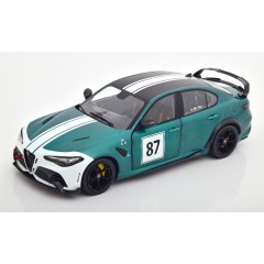 1:18 Масштабная модель Alfa Romeo Giulia GTAm #87 - Nürburgring 2021