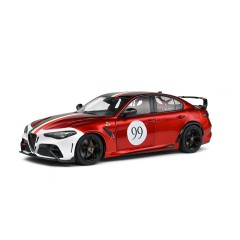1:18 Масштабная модель Alfa Romeo Giulia GTAm #99 - 2022 (red)