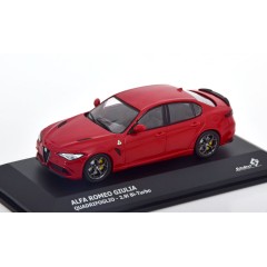1:43 Масштабная модель Alfa Romeo Giulia Quadrifoglio - 2019 (red)