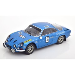 1:18 Масштабная модель Alpine A110 1600S #5 - Olympia Rallye 1972 - J.P.Nicolas / J.Todt