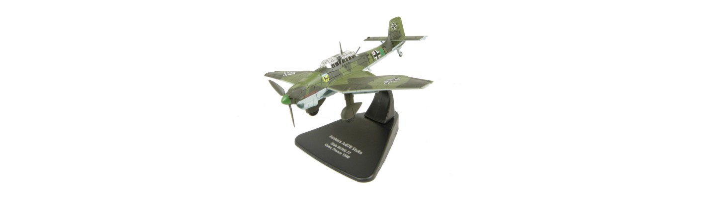 Junkers Ju-87B "Stuka" Stab III/StG 77 Франция 1940 от Oxford! (перевыпуск)