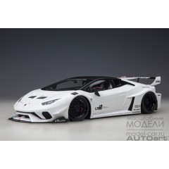 1:18 Масштабная модель Liberty Walk LB Silhouette Works Huracan GT (white)