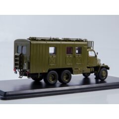 1:43 Масштабная модель Praga V3S R-3Amp КУНГ, хаки