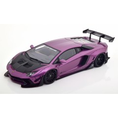 1:18 Масштабная модель Liberty Walk LB Works Lamborghini Aventador Limited Edition (viola / carbon)