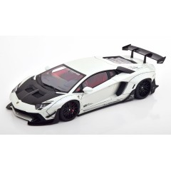 1:18 Масштабная модель Liberty Walk LB Works Lamborghini Aventador Limited Edition (white / carbon)