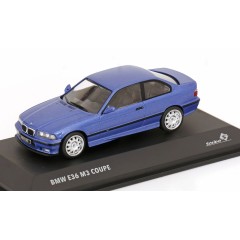 1:43 Масштабная модель BMW E36 Coupe M3 - 1999 (blue)