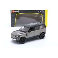 1:24 Масштабная модель LAND ROVER Defender 110 4х4 2020 Grey Metallic
