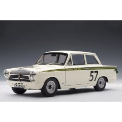 1:18 Масштабная модель LOTUS CORTINA MKI CRYSTAL PALACE SALOON CAR RACE 1964 JIM CLARKE #57