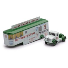 1:76 Масштабная модель Bedford OX седельный тягач с прицепом-трейлером Billy Smarts Circus светло-зеленый