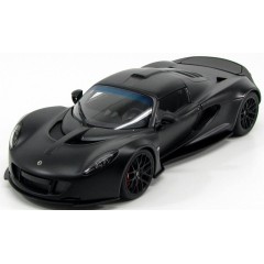 1:18 Масштабная модель Lotus Hennessey Venom GT Spyder 2010 Carbon black