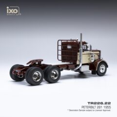 1:43 Масштабная модель седельный тягач PETERBILT 281 1955 Dark Brown/Beige
