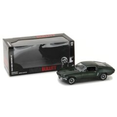 1:24 Масштабная модель FORD Mustang GT Fastback "Bullitt" 1968 Highland Green (из к/ф "Буллит")