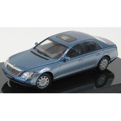 1:43 Масштабная модель Maybach 57 SWB 2003 (cote d'azur blue middle/cote d'azur blue bright)